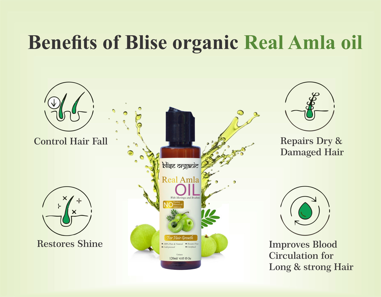 Real Amla hair oil-100% Pure and Natural