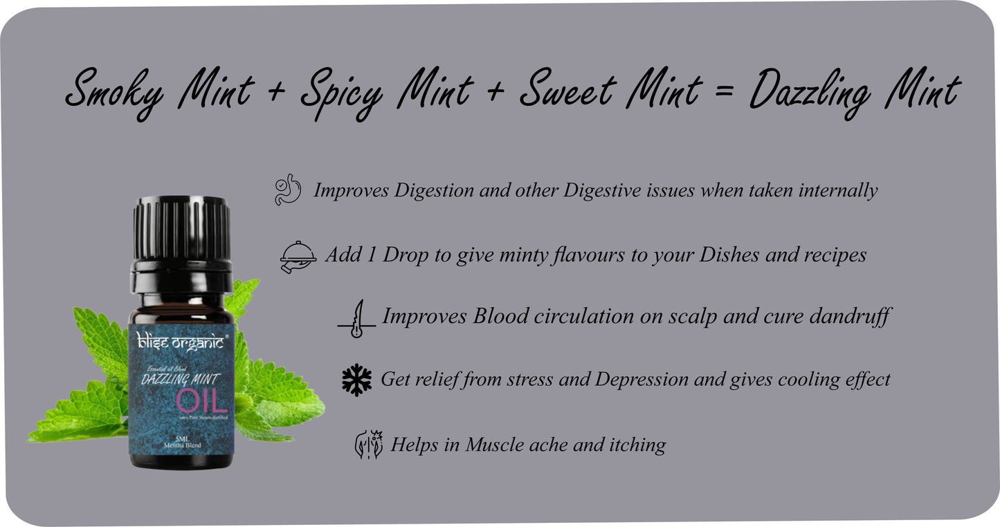 Dazzling Mint 5ML- Essential oil Blend