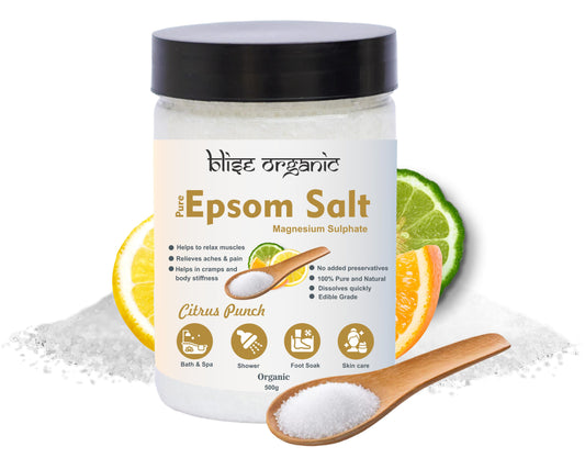 Citrus punch Epsom Salt - 100% organic 500g