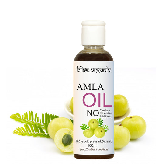 Amla hair oil - organic , natural , 100% Cold pressed 100ml