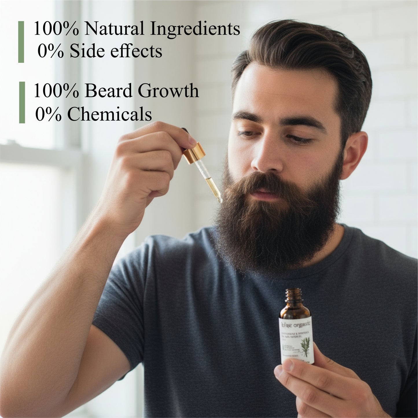 Beard growth oil - Powered with Essential oils