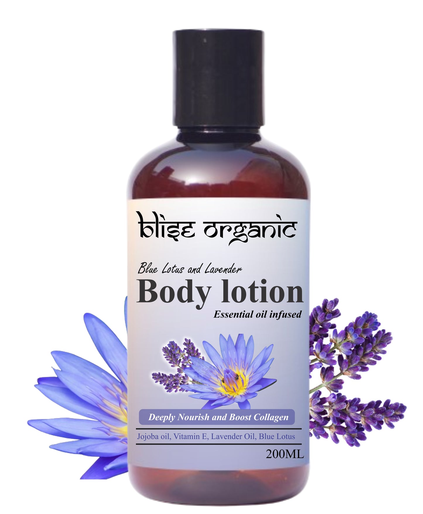 Blue Lotus and Lavender oil Body Lotion - 200ml