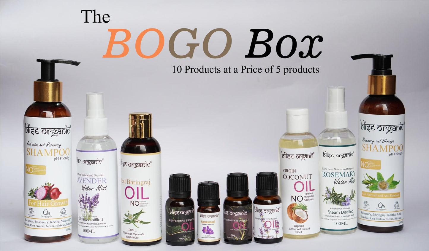 BOGO Box - 10 products at price of 5 only, Limited time deal only, Now or never deal