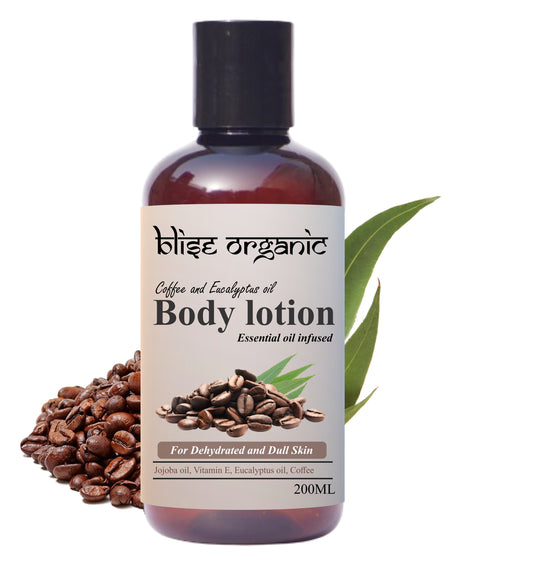 Coffee and Eucalyptus oil body lotion - 200ML