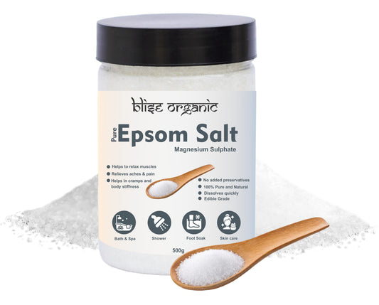 Epsom Salt - Unscented and organic 500g