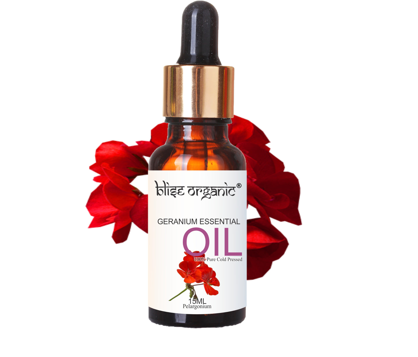 Geranium Essential Oil - 100% Pure and Naturals