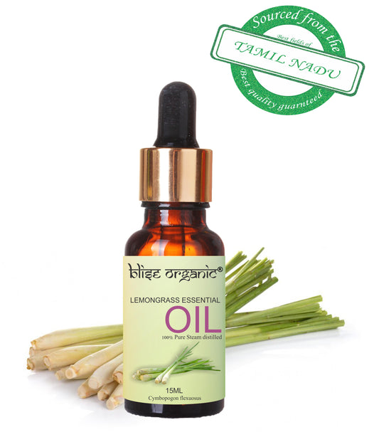 Lemongrass Essential oil -100% 0rganic