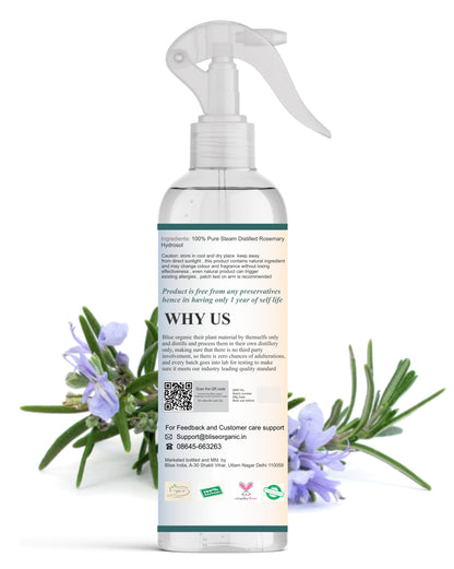 Rosemary water - 200ML Spray Bottle
