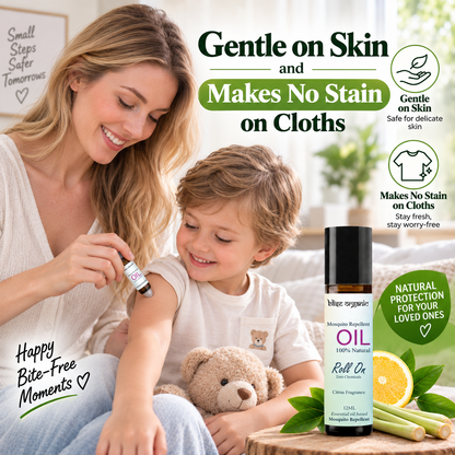 Mosquito Repellent - Roll on (100% Natural )