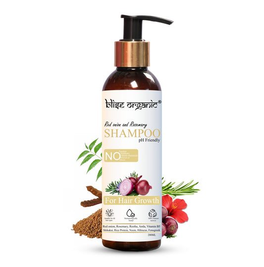 Red onion and Rosemary shampoo - For Hair Growth