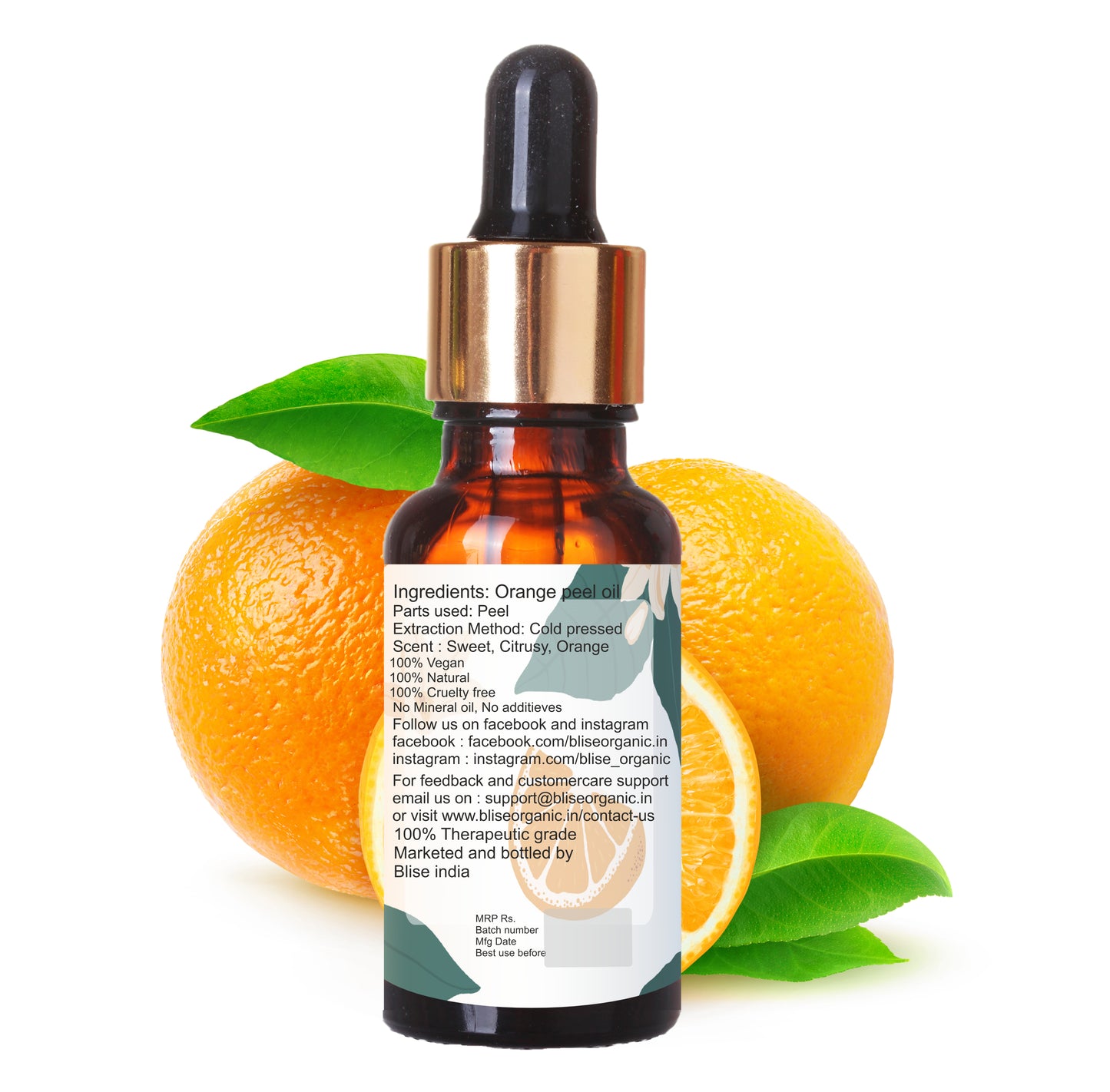 Sweet orange Essential oil